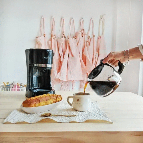 Cafetera Goteo Semi Automática 12 Tazas Filtro Calidad