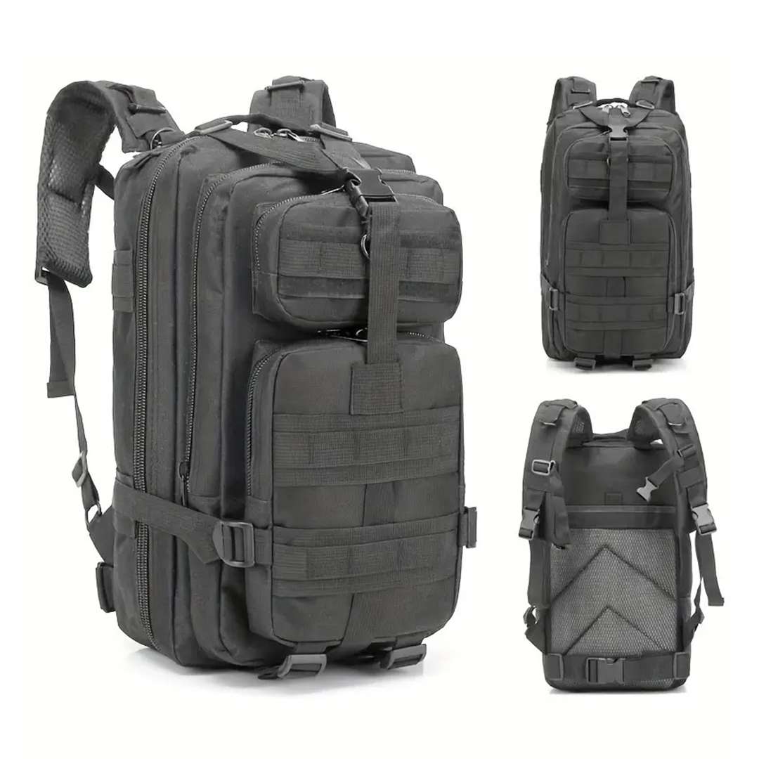 Mochila con compartimientos estilo camping