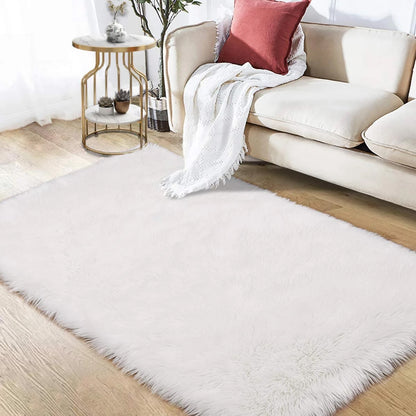 Alfombra Peluda rectangular
