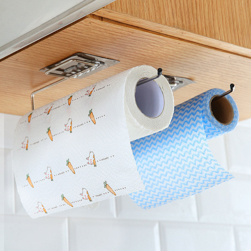 Portarrollo adhesivo para cocina