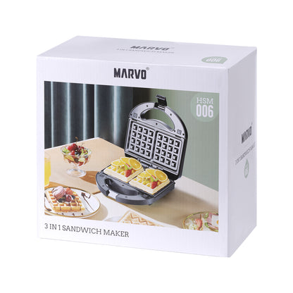 Sandwichera Marvo 3-1
