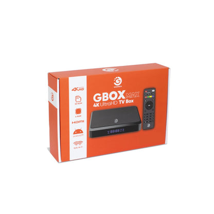 TV BOX GOLDTECH MAX 32/4GB 4K BT DUAL WIFI