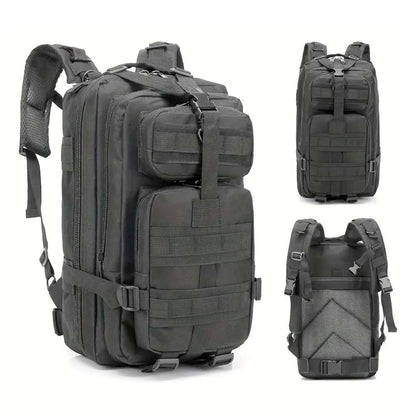 Mochila con compartimientos estilo camping