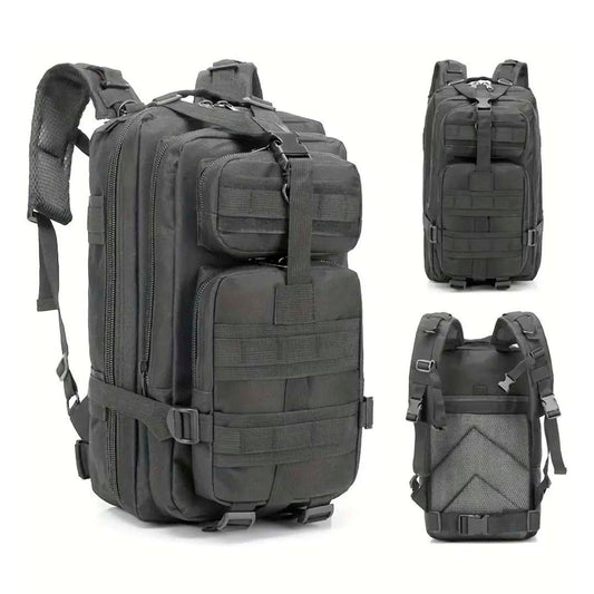 Mochila con compartimientos estilo camping