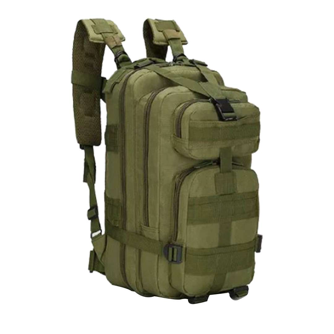Mochila con compartimientos estilo camping