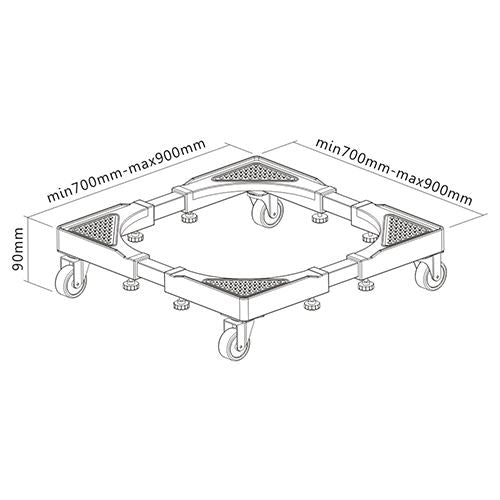 Soporte Brateck para electrodomésticos