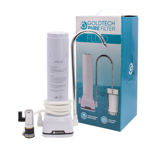 Filtro de agua Goldtech + repuesto