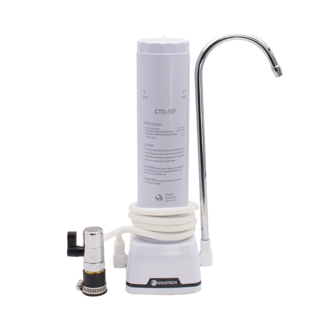 Filtro de agua Goldtech + repuesto
