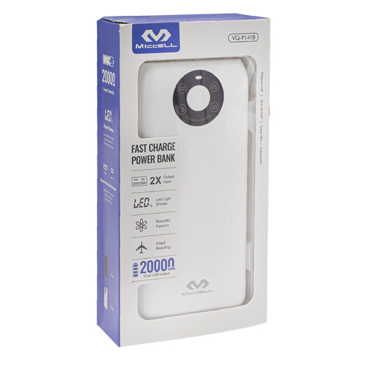Power bank 20.000 mAh Miccell P141